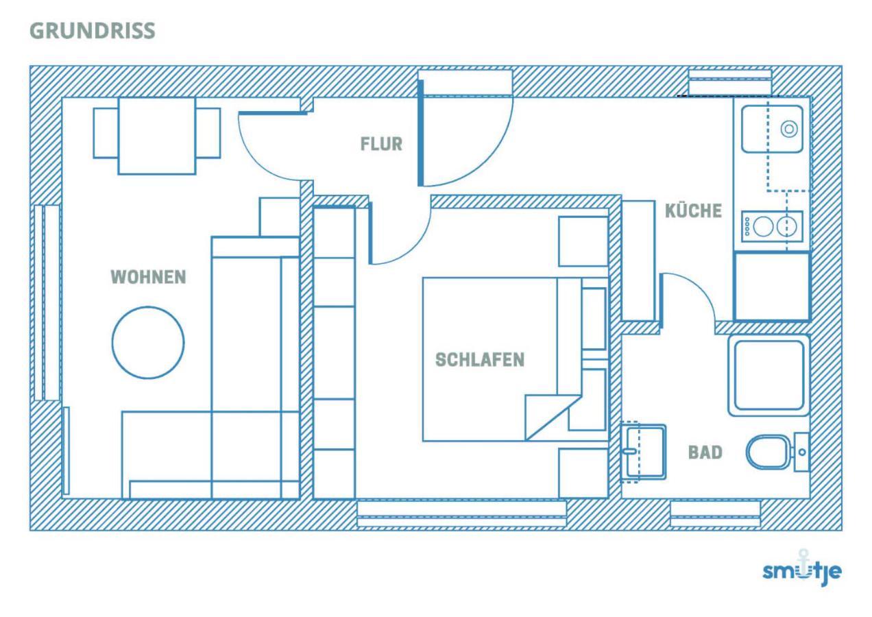 Ferienwohnung Smutje Kiel Exterior foto